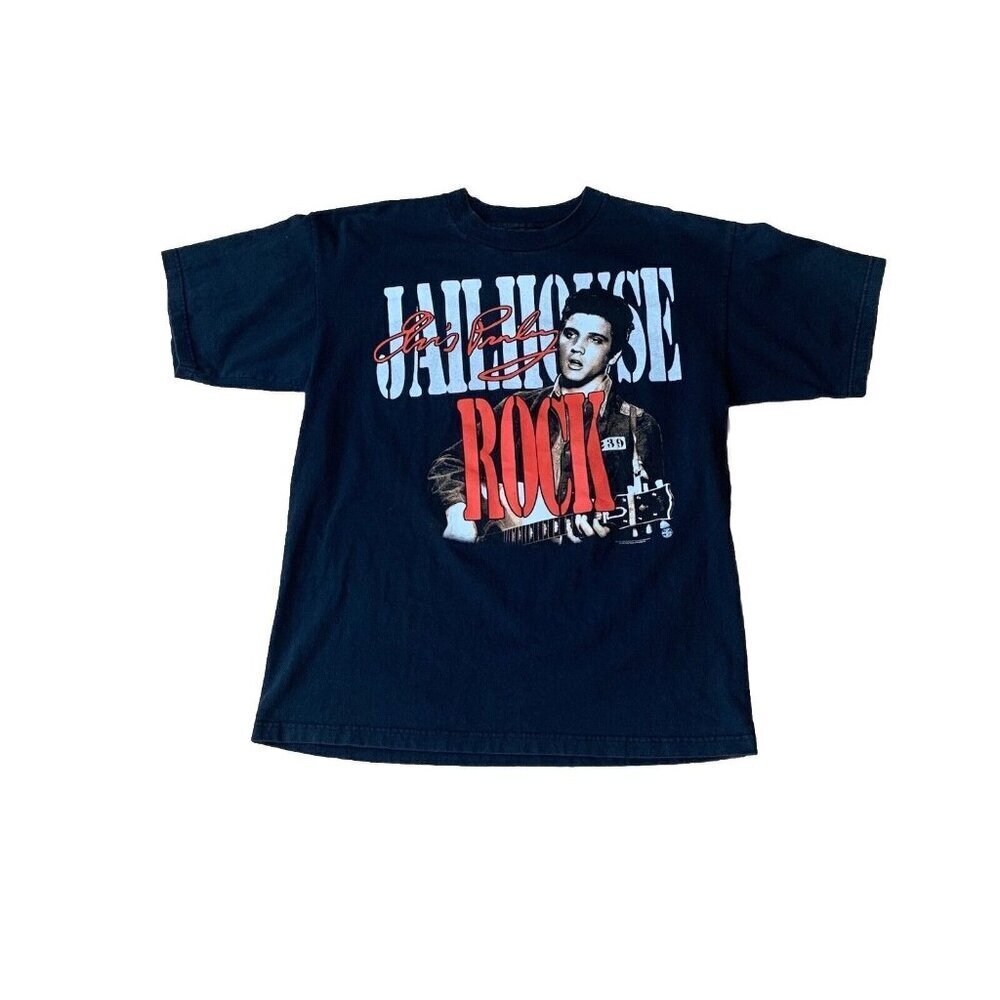 Elvis Presley 1996 Jailhouse Rock T Shirt Mens XL Signature Trinity Quality